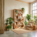 Geometric Contemporary Bookshelf