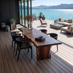 Live Edge Modern Dining Table