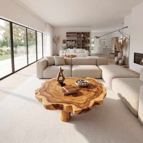 Handcrafted Coffee Table, solid wood, built to order