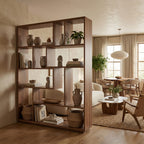 Mid Century Modern Divider Bookshelf