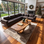 Farmhouse Live Edge Coffee Table for Furniture Use, solid wood, built to order, view 2