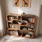 Sculptural Curves Bookshelf