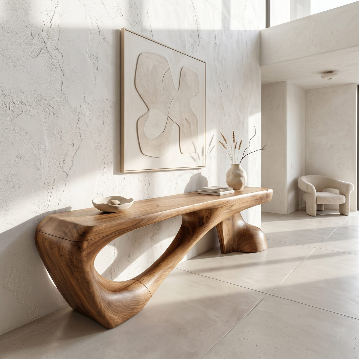 Organic Inspired Console Table