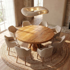 Organic Round Dining Table