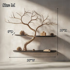 Organic Branch Floating Tree Bookshelf