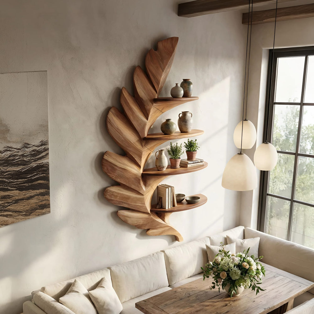Minimal Entrance Wall Shelf