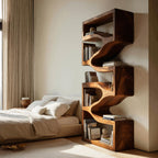 Sculptural Wall Modern Bookshelf