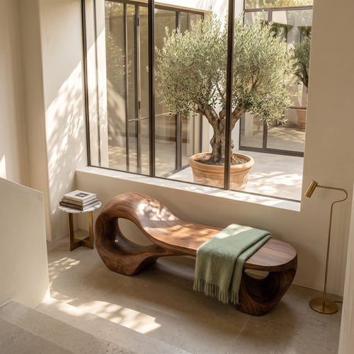 Arched Modern Bench