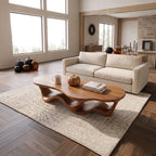 Contemporary Ribbon Table, solid wood, built to order