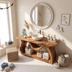 Modern Bathroom Vanity Cabinet Ensuite, solid wood, built to order