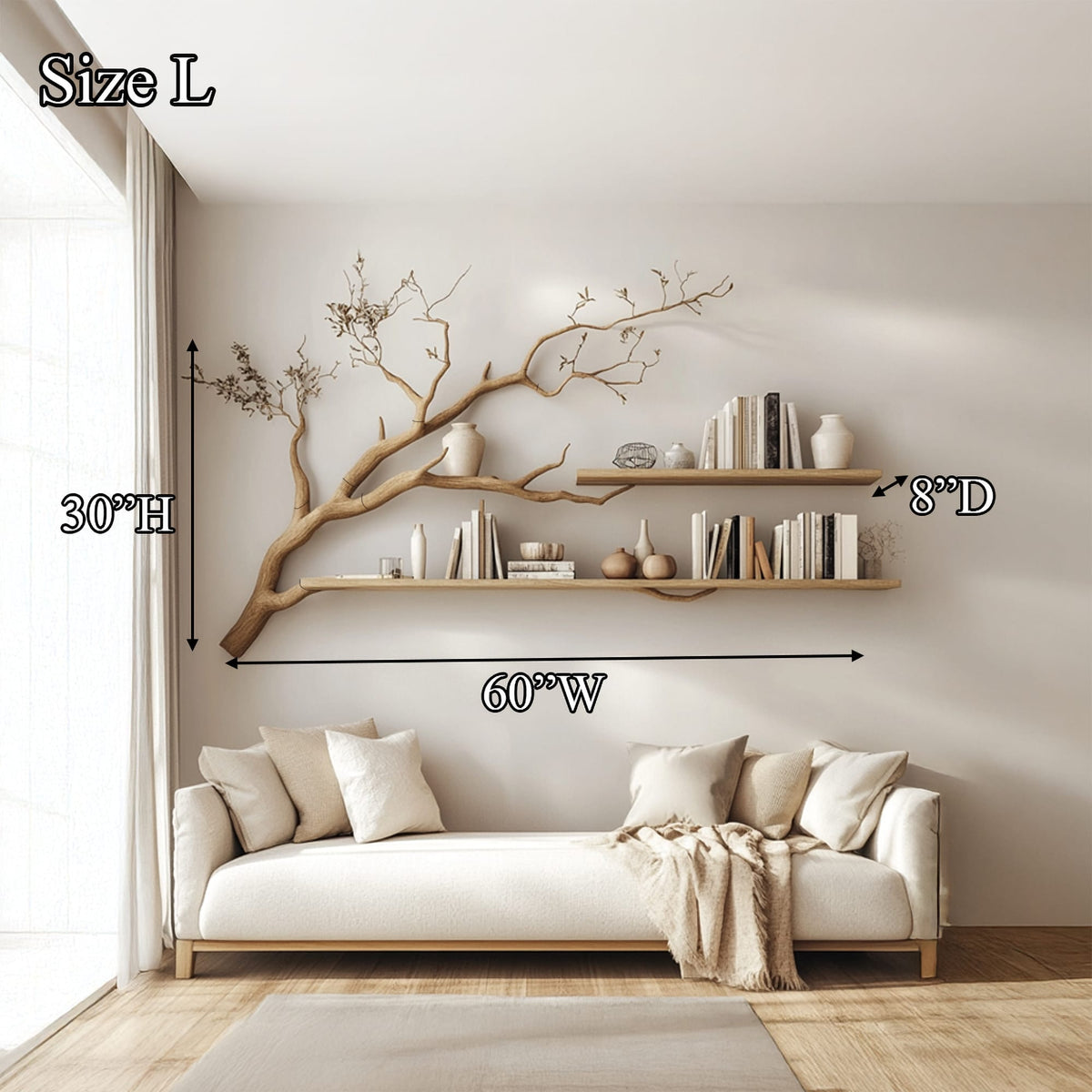 Organic Tree Bookshelf