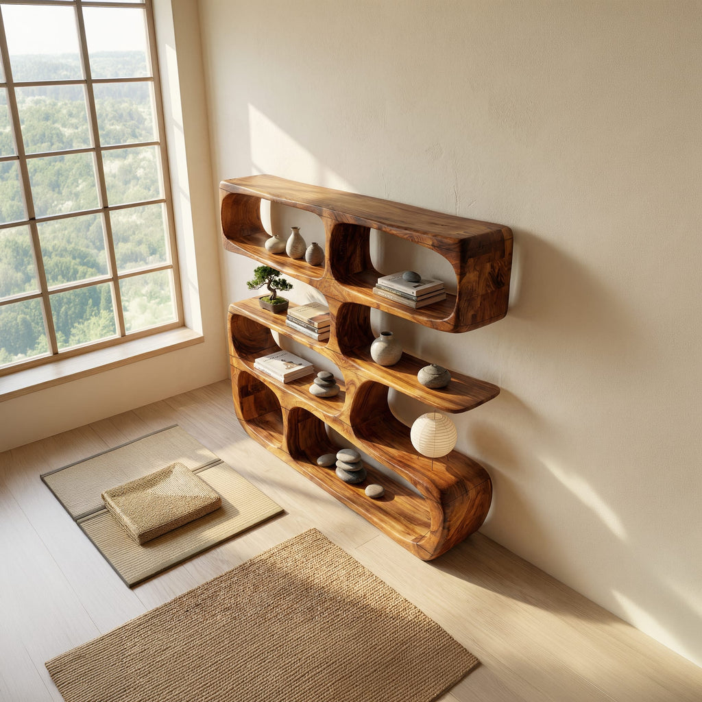 Abstract Stand Bookshelf