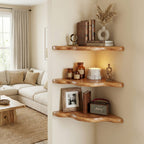 Floating Mounted Solid Wall Shelf