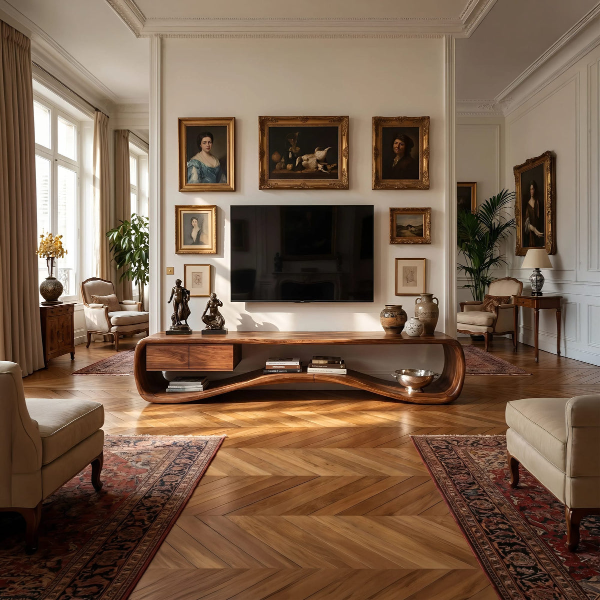 Minimal Apartments TV Cabinet