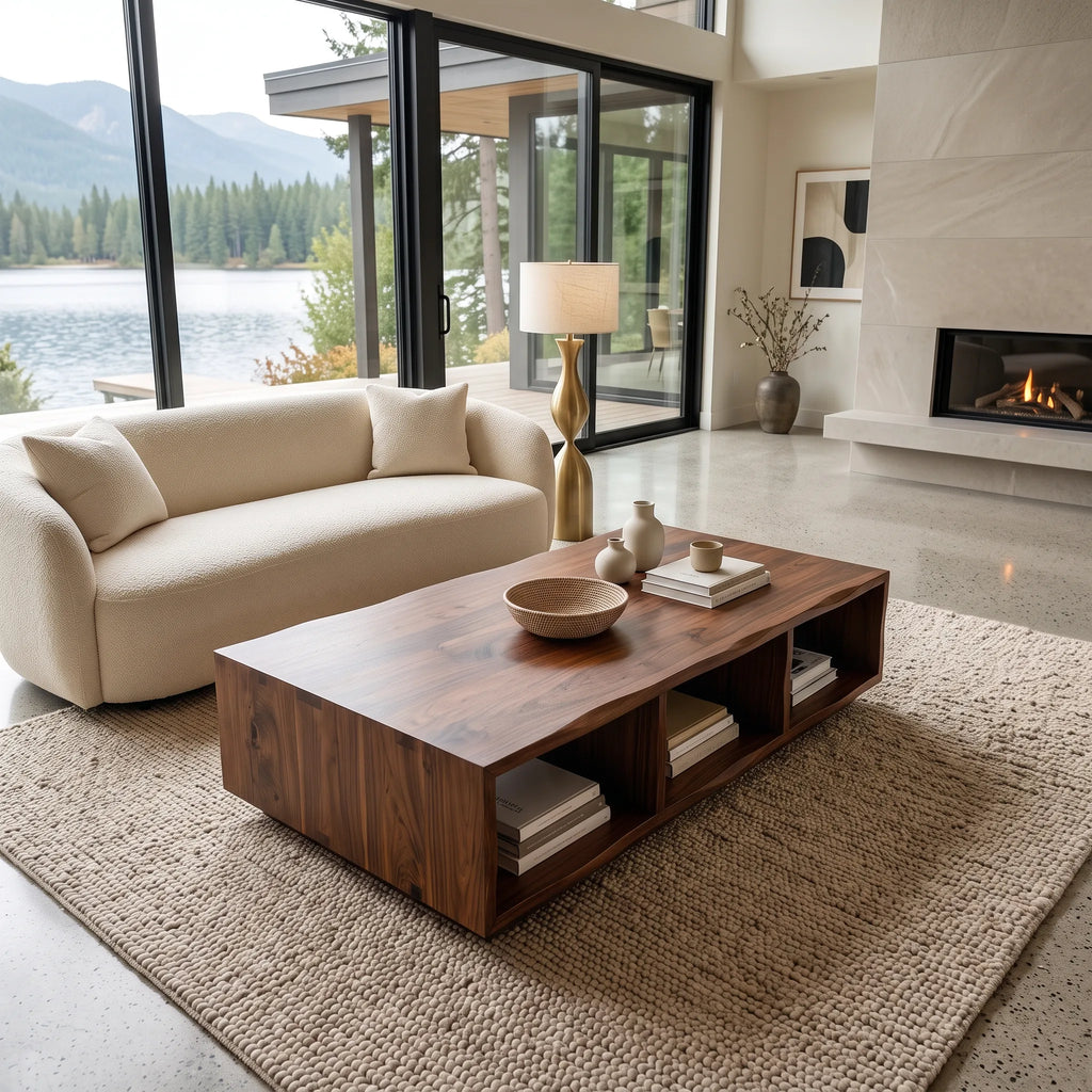 Live Edge Lake Coffee Table