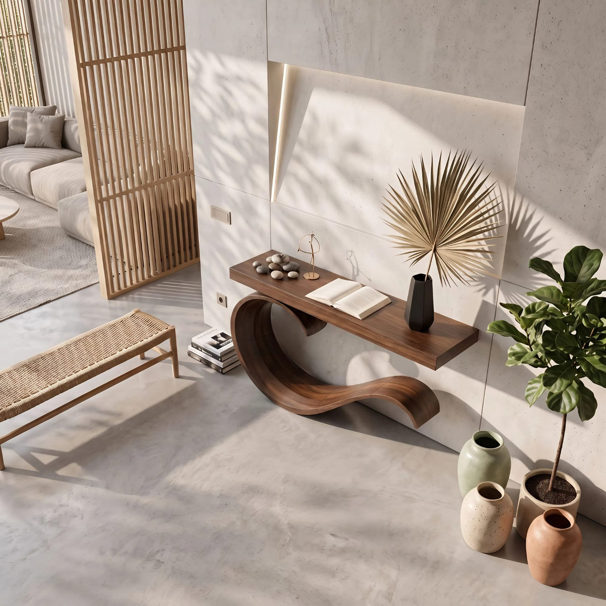 Live Edge High-end Console Table