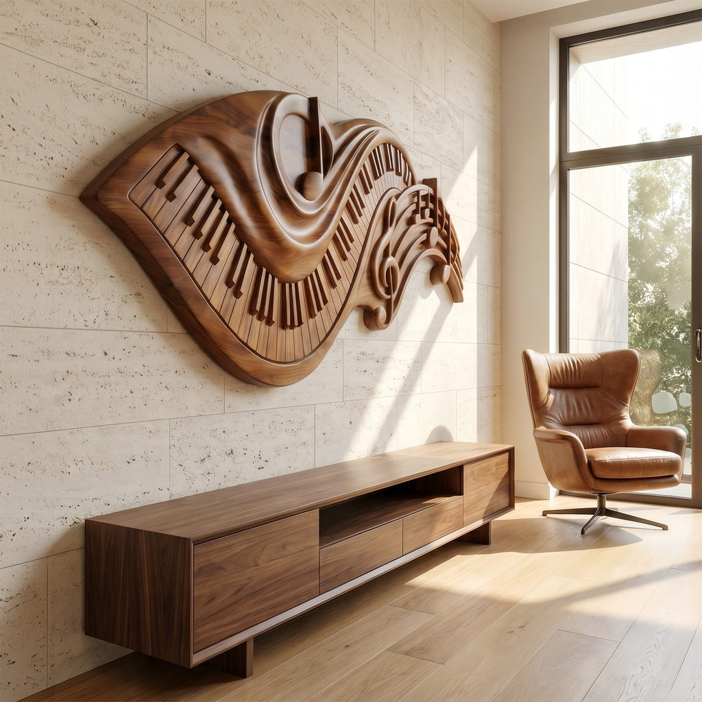 Keys Abstract Wall Art