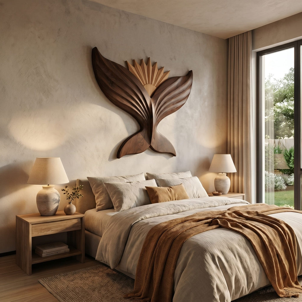 Sculptural Bald Wall Art