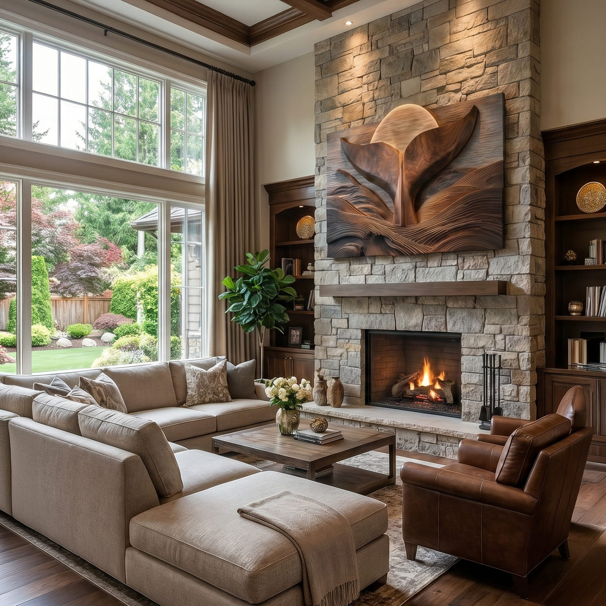 Eagle Sunrise Wall Art