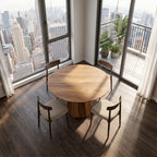 Tapered Mid Century Dining Table