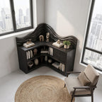 Arched Solid Bookshelf