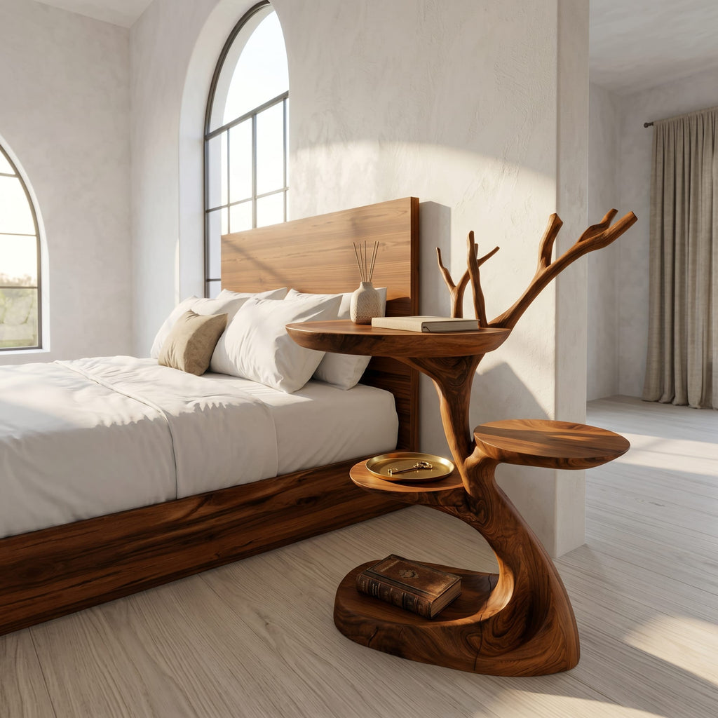Tree Solid Nightstand