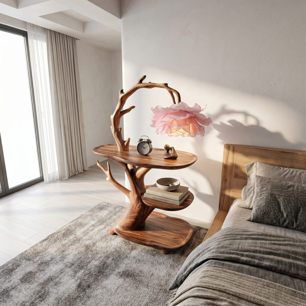 Contemporary Solid Nightstand