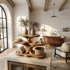 Floating Contemporary Bath Shelf