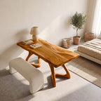 Curved Open Frame Desk
