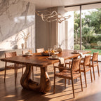 Live Edge Legs Dining Table