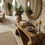 Soft Curved Console Table
