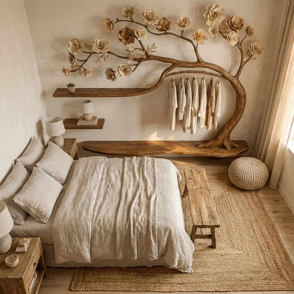Tree Solid Storage Cabinet