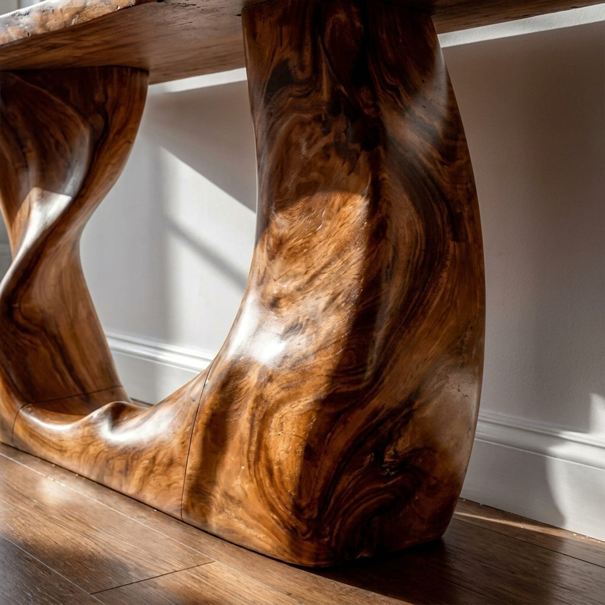 Modern Wavy Console Table