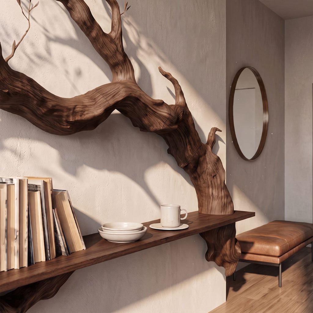 Branch Wall Floating Shelf