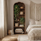 Arched Tall Bookshelf