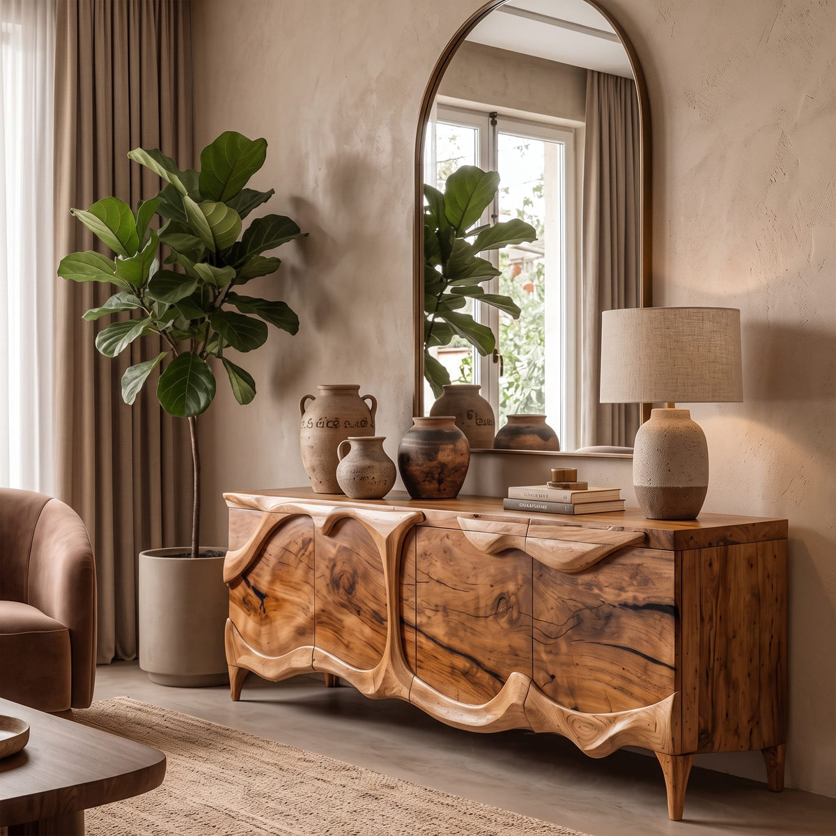 Sculptural Sideboard