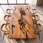 Irregular Edge Dining Table