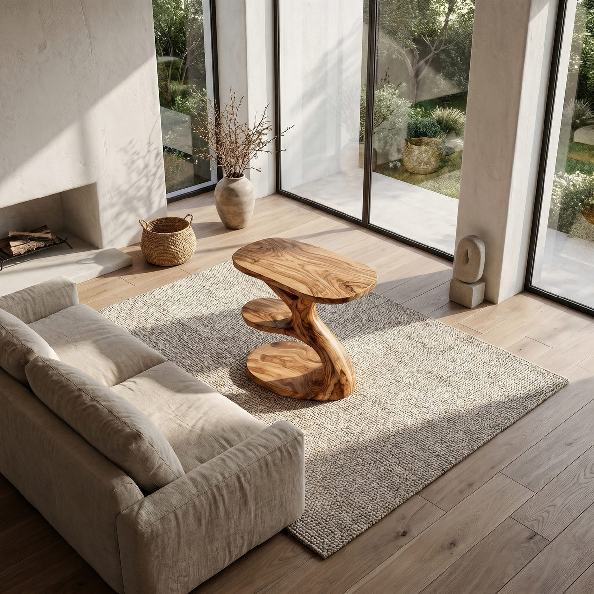 Organic Multi-level Nightstand
