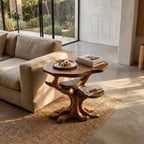 Sculptural Display Nightstand