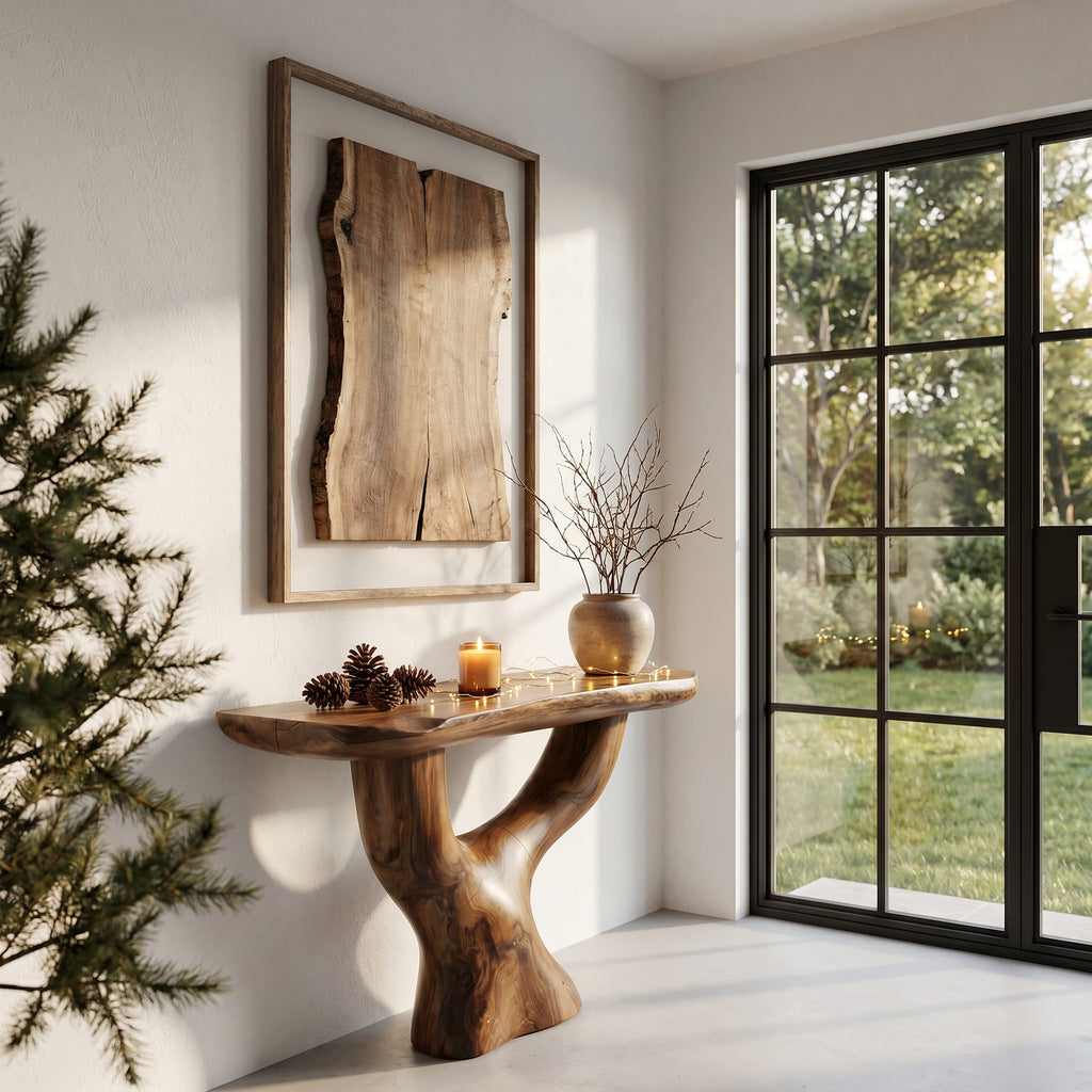 Sculptural Tree Console Table