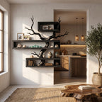 Artistic Branch Floating Shelf