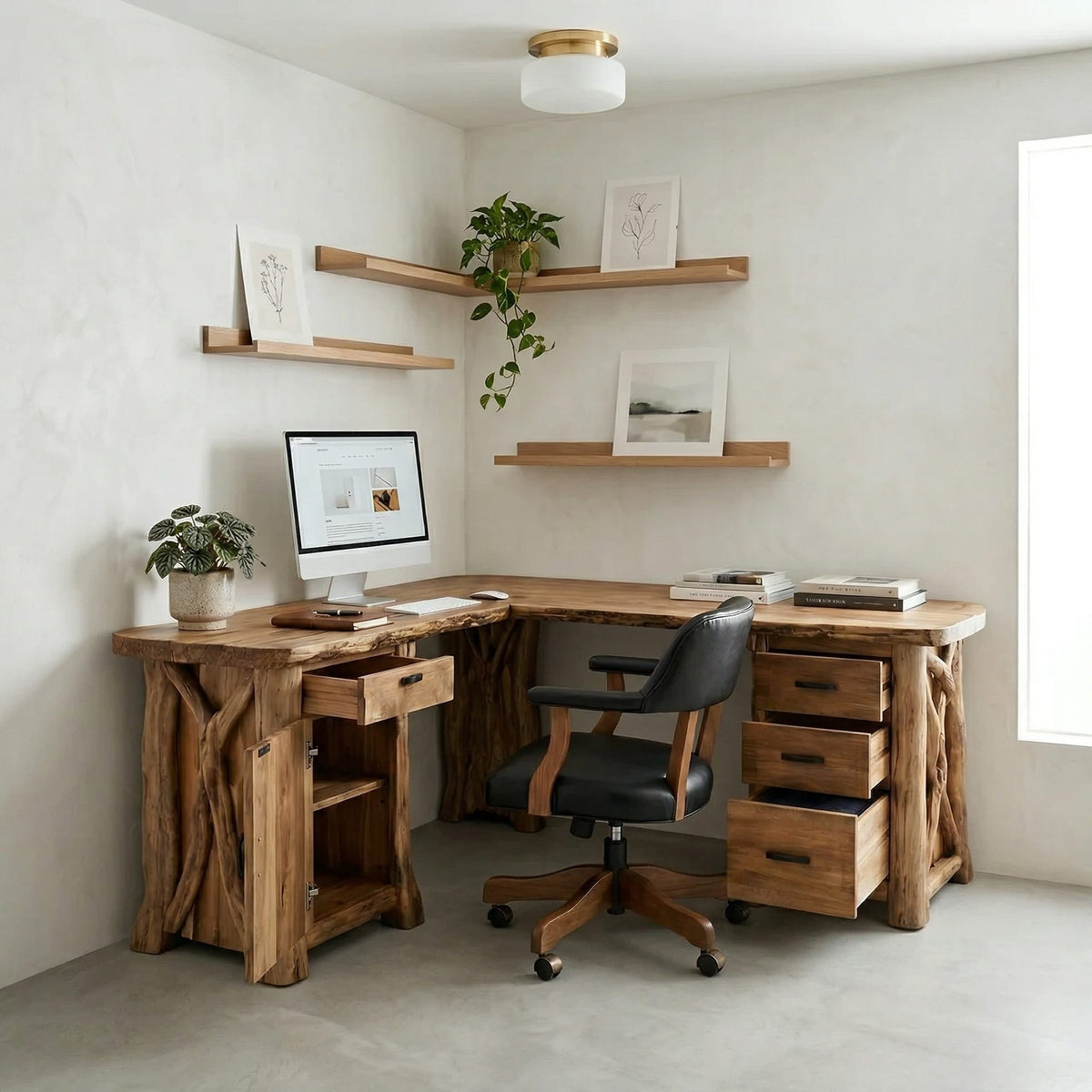Modern L-shape Desk