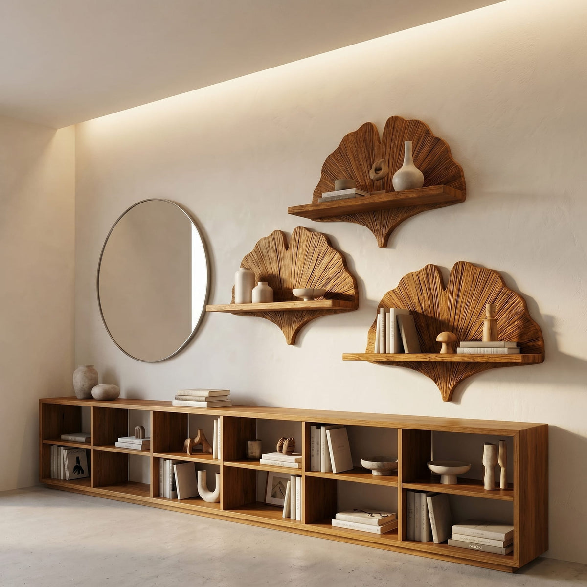 Floating Decorative Wall Shelf