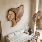 Abstract Woman Wall Art