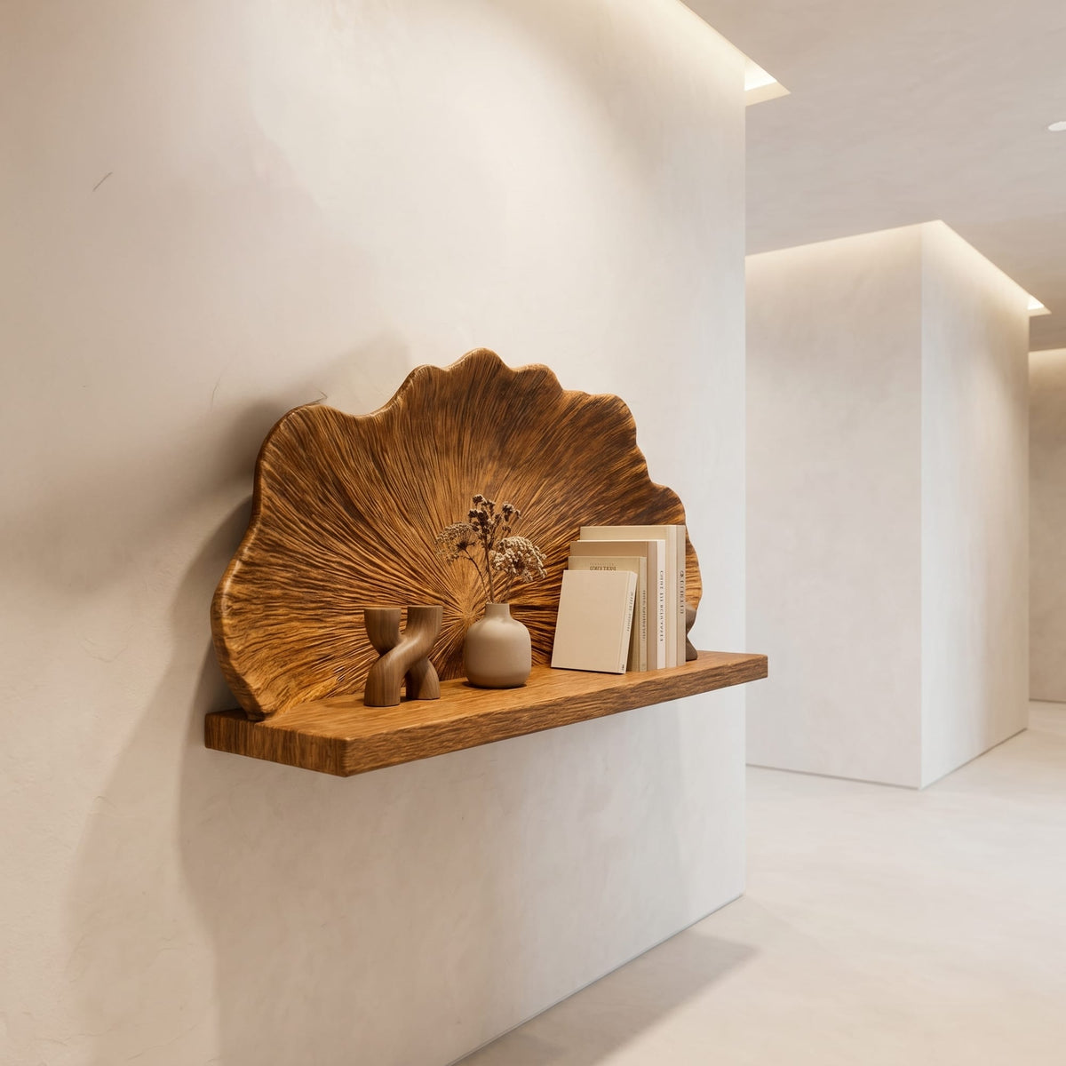 Shell Floating Wall Shelf