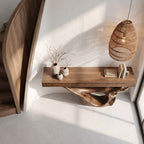 Curved Loop Console Table