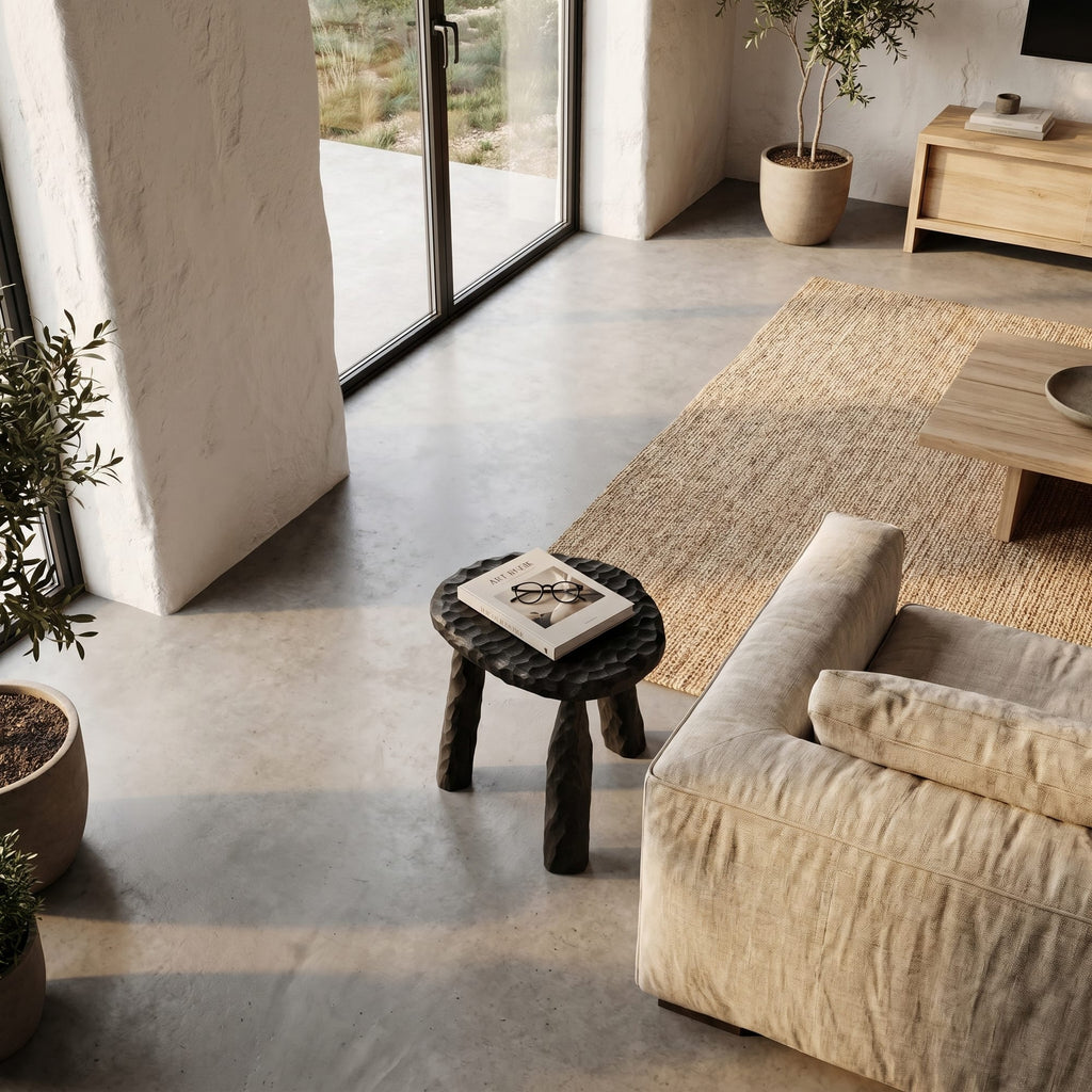 Solid Chunky Side Table