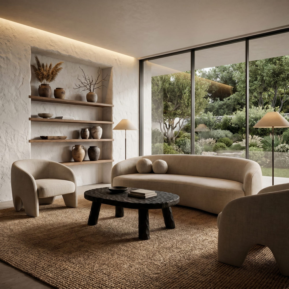 Solid Chunky Coffee Table