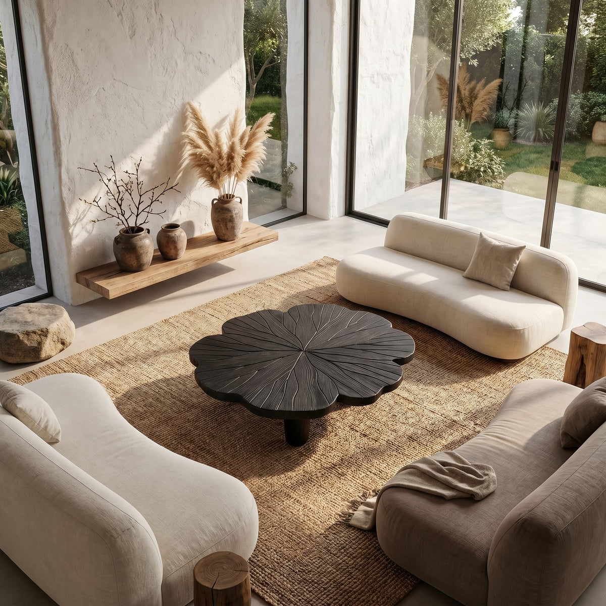 Clover Solid Coffee Table