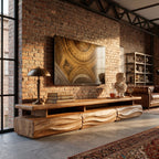 Wave Solid TV Cabinet